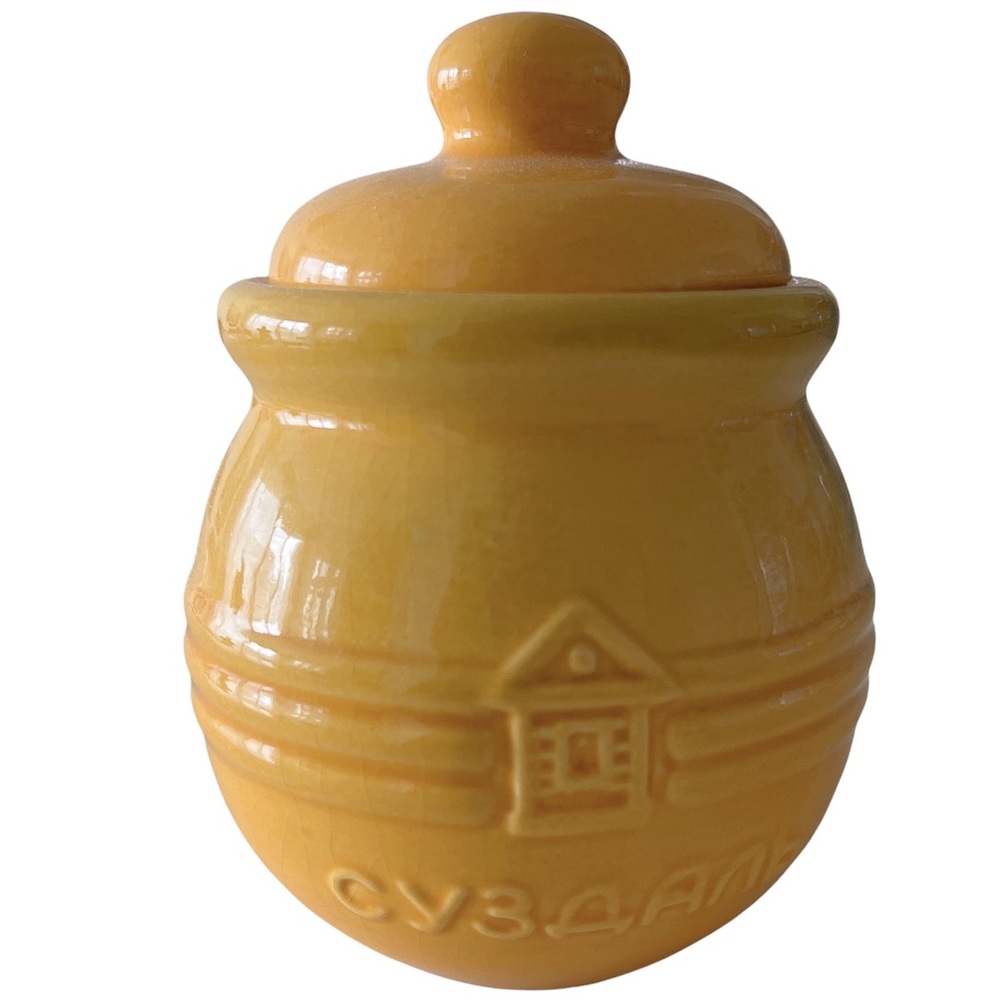 Ceramic Honey Jar